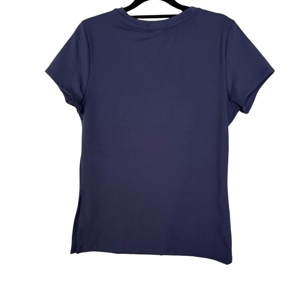 Frankee & Skylarr Navy Blue Short Sleeve Tee Women's Size XL - Picture 2 of 3